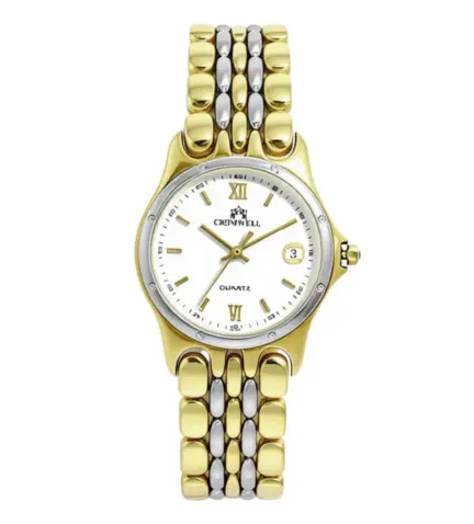 reloj de oro blanco y amarillo 18 ktes marca CROMWEL para mujer 095_360479095_284133_01