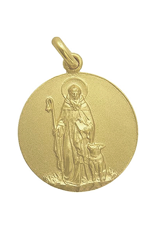 Medallas de San Antonio Abad 2026: protección y tradición para celebrar el 17 de enero Medalla San Antonio Abad de oro 268_M1-1-155-25
