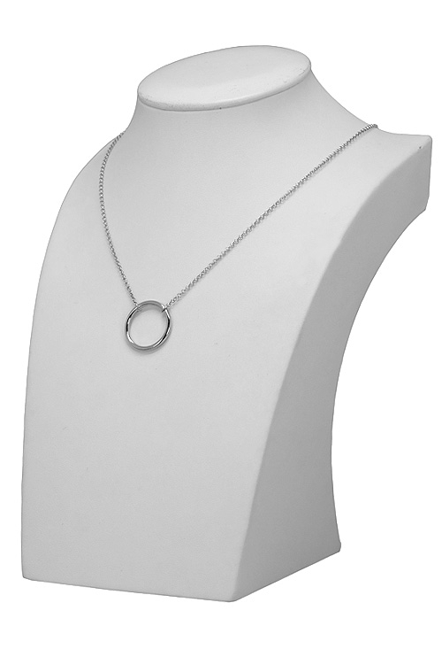 gargantilla plata cadena rolo y motivo circular foto expositor 266_025344-1-1_02