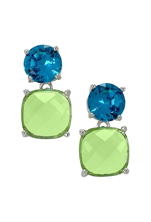 pendientes largos marca Diplata con cristales swarovski foto frontal 280_2022005