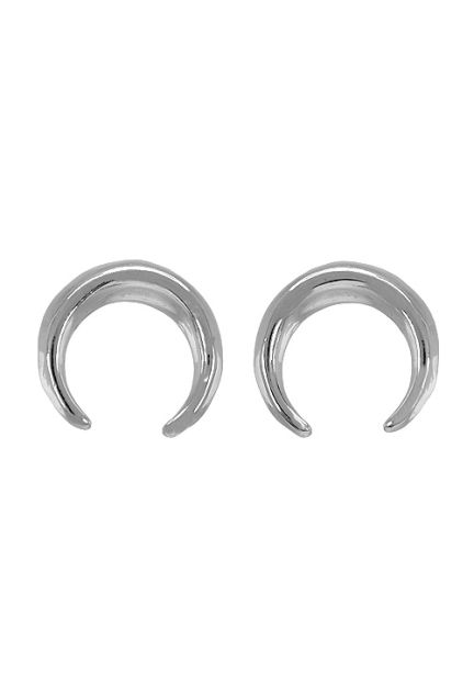 pendientes plata de ley forma de media luna foto frontal 266_015045-1-1-PRE_01