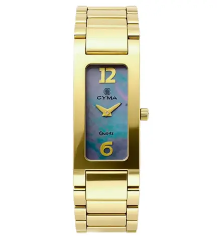 reloj de oro 18k CYMA esfera nacar gris para mujer 231_1824937_01