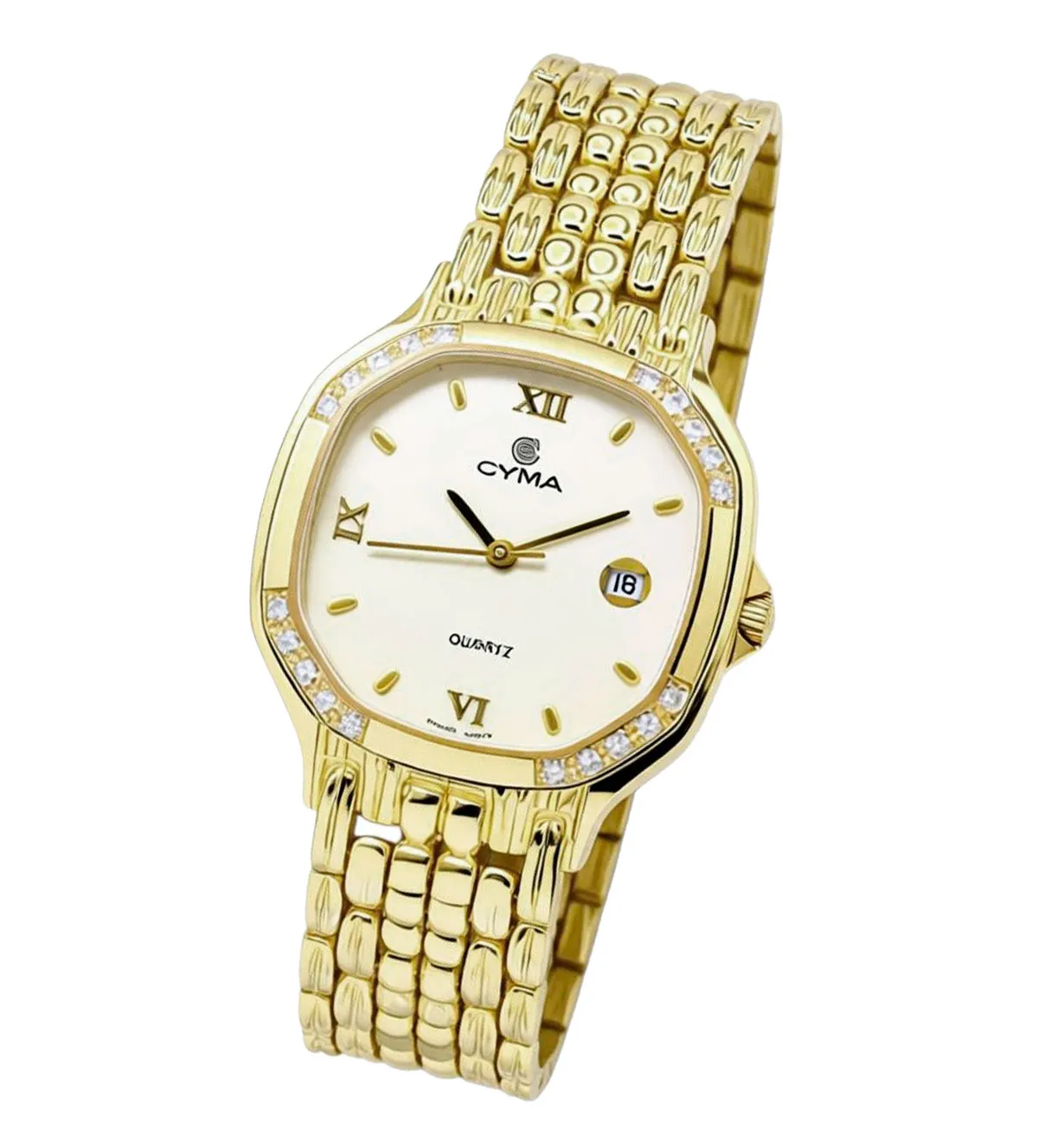 Reloj de oro 18k y diamantes CYMA 231_1824737 reloj de oro 18k con brillantes para mujer marca CYMA 231_1824737_01