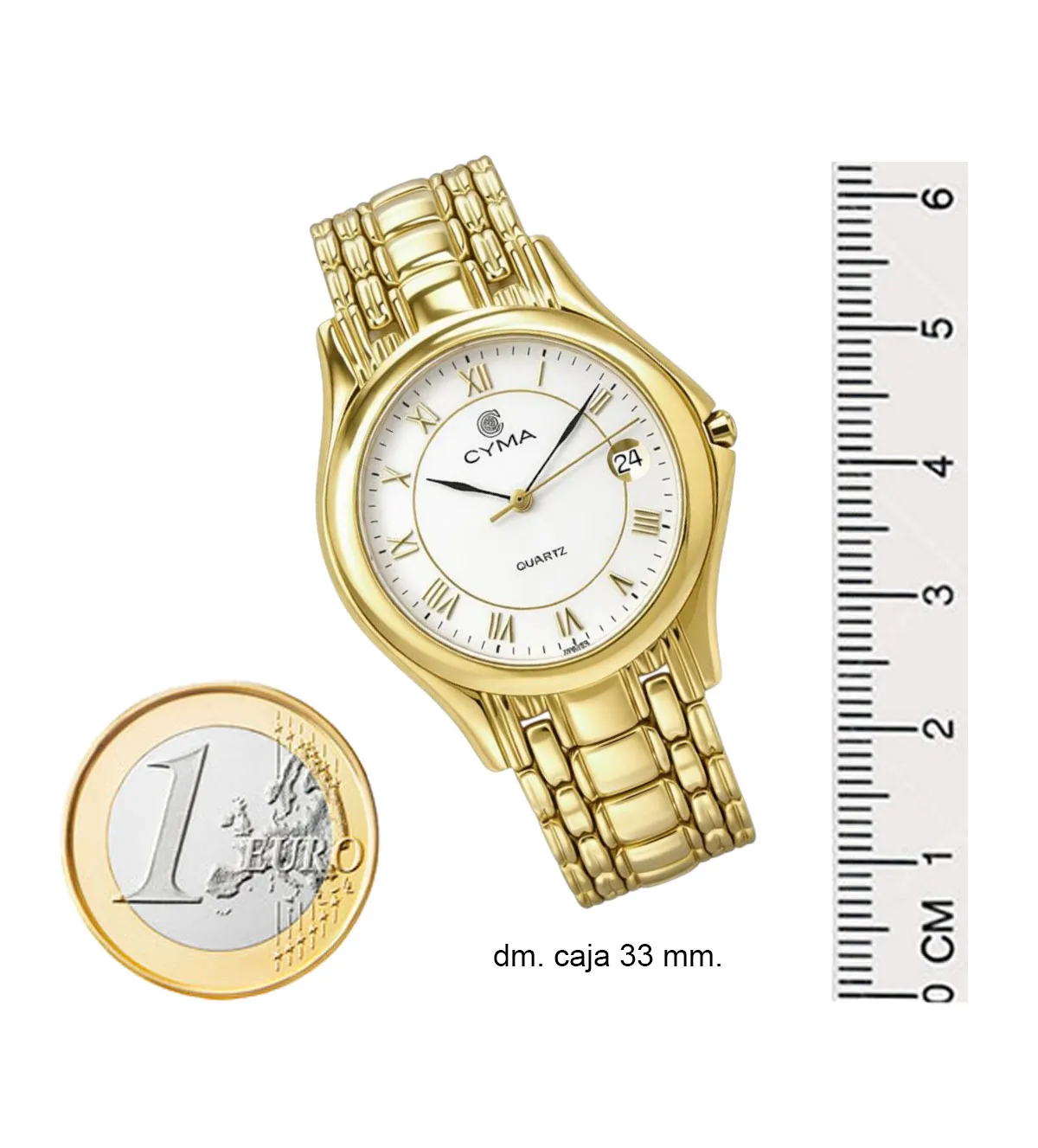 Reloj de oro para hombre 231_1810937 reloj de oro 18k marca CYMA para hombre 231_1810937_M