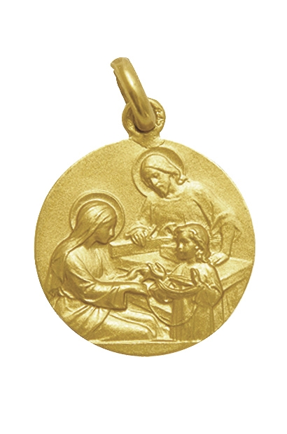 Medalla de la Sagrada Familia de oro de primera ley 268_M1-1-98 Medalla de la Sagrada Familia