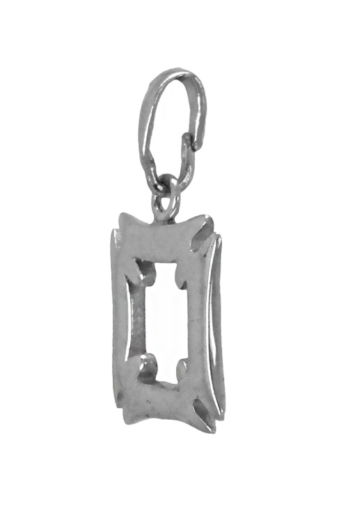 Adinkra africano plata ley simboliza la seguridad colgante plata de ley simbolo adinkra de la seguridad llamado adinkra foto lateral