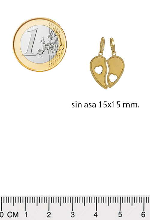 corazon partido oro amarillo 18 ktes mate brillo foto con medidas 085_4910-M_02