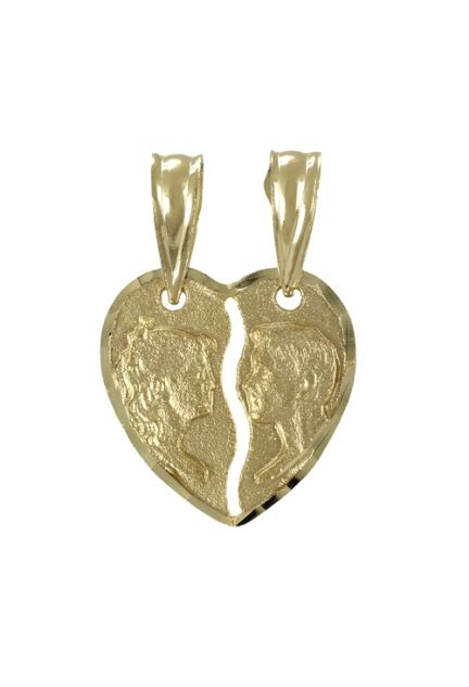corazón partido oro amarillo 18 ktes 085_4435