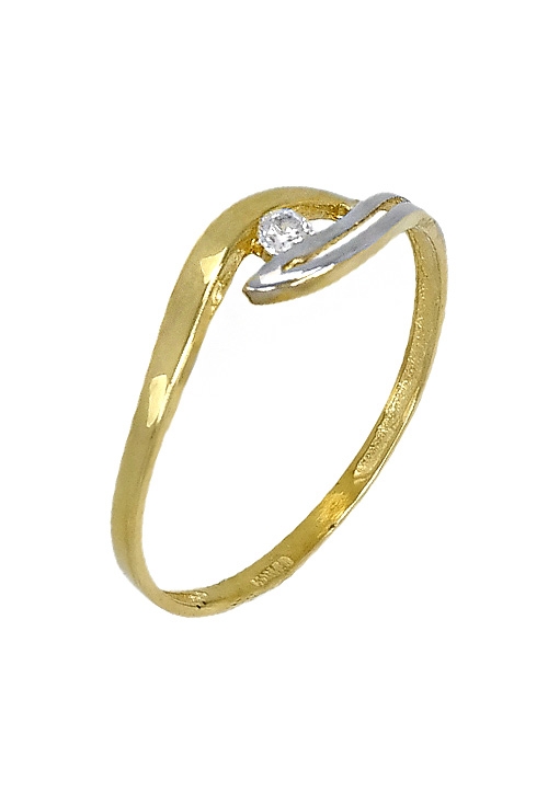 juego de oro bicolor 18 ktes para niñas de primera comunion 085_13528_01