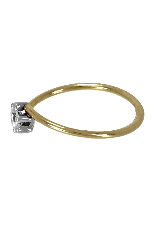 anillo oro bicolor 18 ktes con circonita modelo brazo cruzado vista tumbada289_1215604S_02