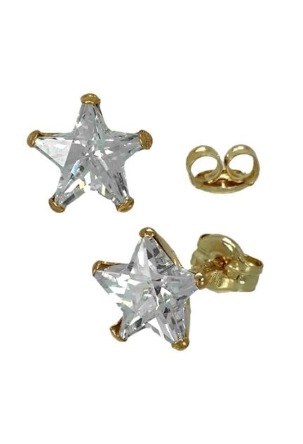 pendientes oro forma de estrella sistemas de presion vista lateral 019_9K4-07353-7_01