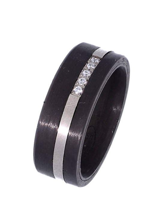 Alianza de titanio y carbono con diamante perfil