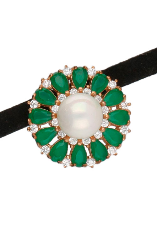 choker plata chapada foto frontal detalle