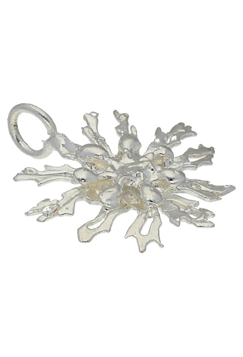 colgante planta carlina eguzkilore bañada en plata vista posterior 270_EGUZKILORE-35-35_01