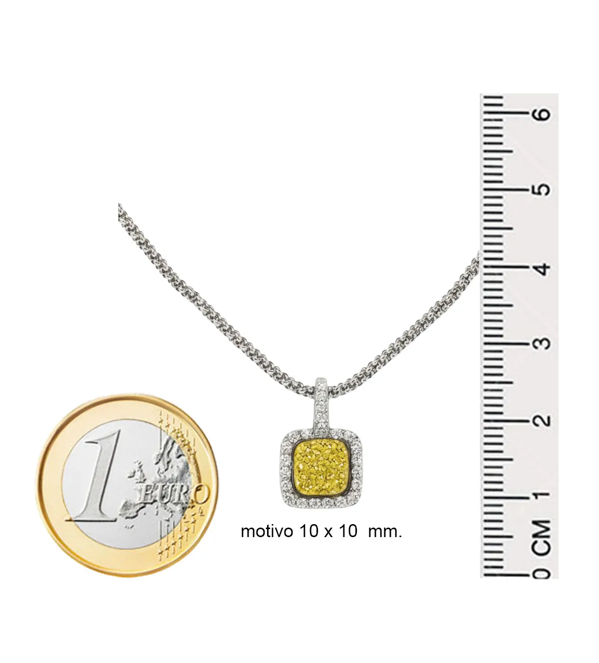 Gargantilla de plata motivo cuadrado geoda drusa 248_0419-2 gargantilla de plata circones y agata drusa 248_0419-2_M