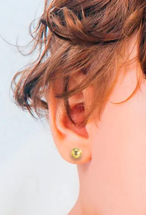 Pendientes oro 9 ktes para niña 292_9K14-911-0024 Pendientes oro 9 ktes para niña 292_9K14-911-0024 - Imagen 4