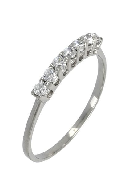 anillo de oro blanco 18 ktes con circonitas media alianza vista lateral 243_265-00329_01