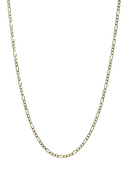 Cadena oro amarillo 18 ktes con 60 cm de largo, eslabones combinados programados 3 por 1, descuento especial venta online 292_15-C1024