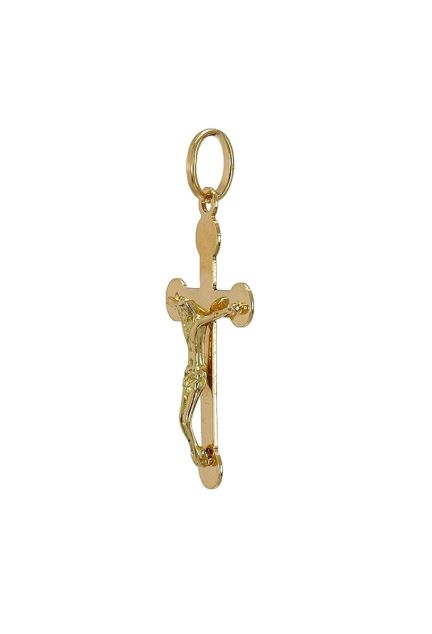 crucifijo oro amarillo 18 ktes vista lateral 243_031-06911_01