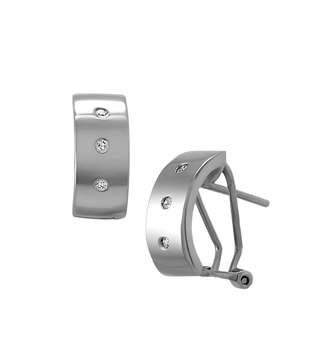 pendientes de plata mitad de mi