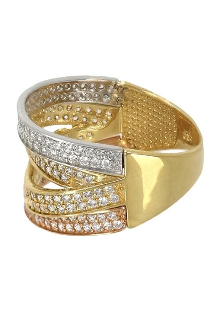 anillo 4 bandas oro tricolor con circonitas vista tumbada 243_475-00695_02