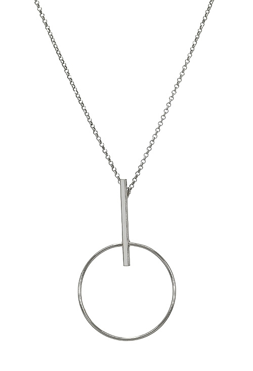 Gargantilla plata motivo circulo 266_025772-1-1 gargantilla de plata motivo circular 266_025772-1-1