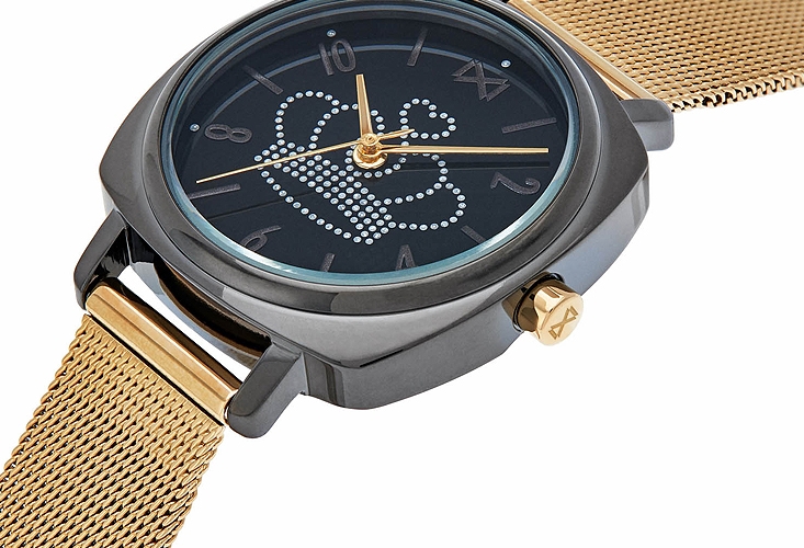 Reloj Mark Maddox colección Yaletown en acero chapado MM0101-55-1