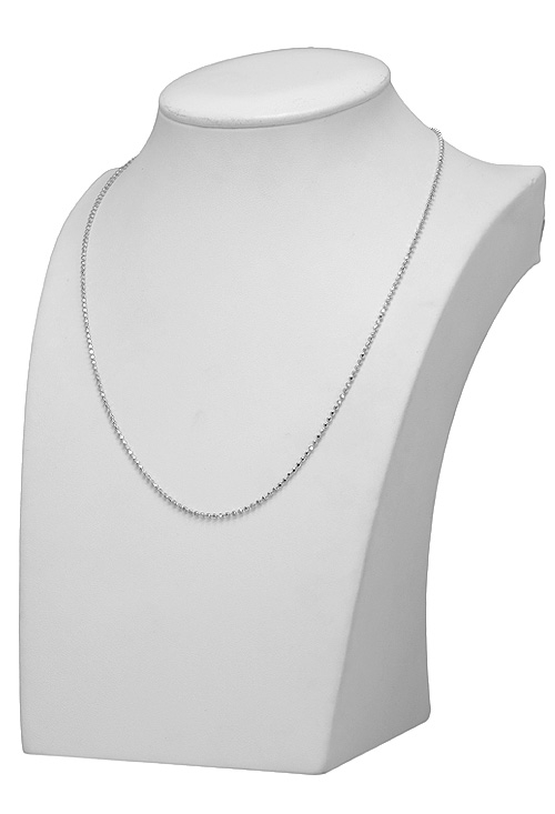 Cadena plata ley bolas 045_JP010010-40 Cadena plata ley bolas 045_JP010010-40 vista peto