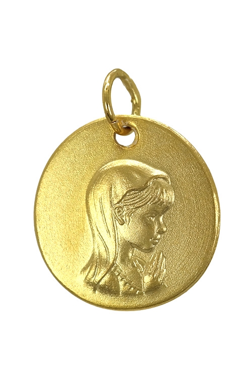 Medalla religiosa en oro amarillo 9 kilates 045_9K1265186-14