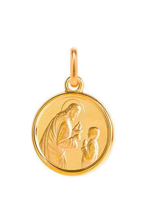 Medalla Comunión en oro 18K 045_1260474-14