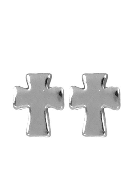 pendientes de plata modelo cruz vista frontal 266_013201-1-1