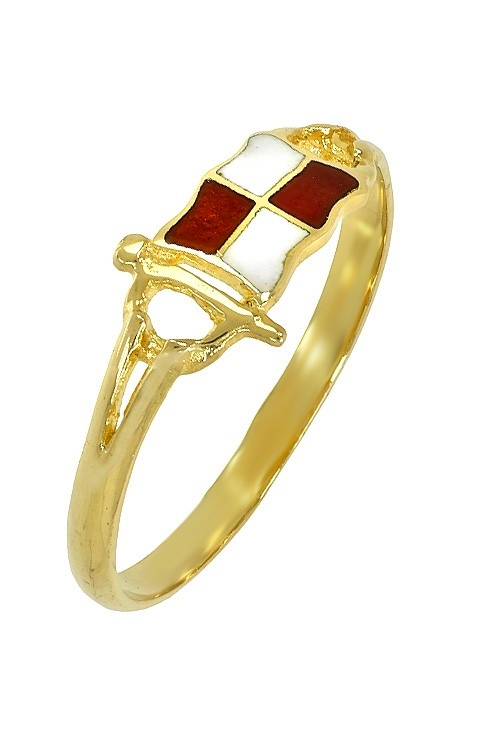 Anillo mujer oro inicial náutica U 124_2000-B-U anillo_mujer_oro_amarillo_18_ktes_inicial_nautica_u_vista_lateral_124_2000-b-u_01