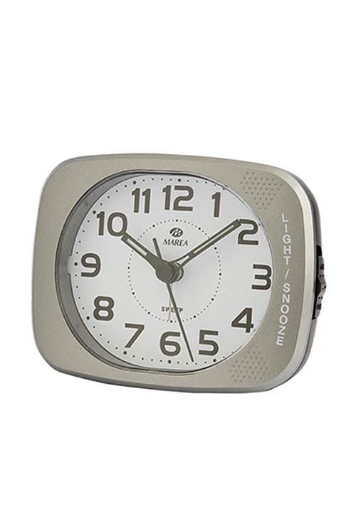 Reloj despertador Marea analógico color negro B56011-1