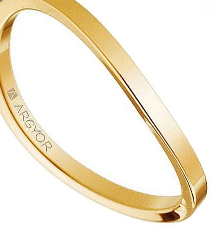 alianza de oro amarillo para boda modelo ondulado vista principal 045_5117532