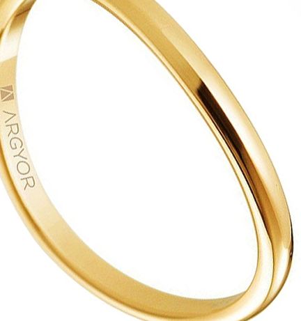 alianza de oro amarillo 18 ktes brazo ondulado vista secundaria 045_5118531