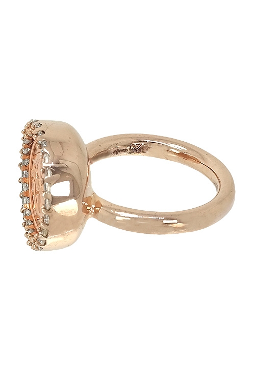 anillo de plata chapada IP rosa con orla circonitas marca mimoneda precio muy barato vista tumbada 039_RIN-DOL-LU-03-50_02