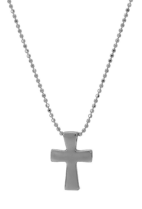 gargantilla de plata motivo cruz vista frontal 266_024420-1-1