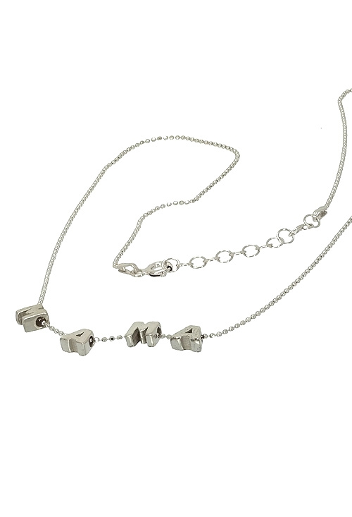 Gargantilla plata rodinada motivo inicial o nombre 266_026424-1-1-D gargantilla de plata nombre mama tumbada 266_026499-1-1-40_02