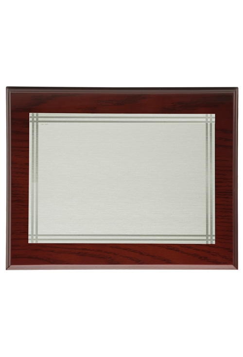 Placa de homenaje en plata 135_P-2006-2P placa_de_homenaje_plata_y_madera_noble_23x19 cm_135_p-1008