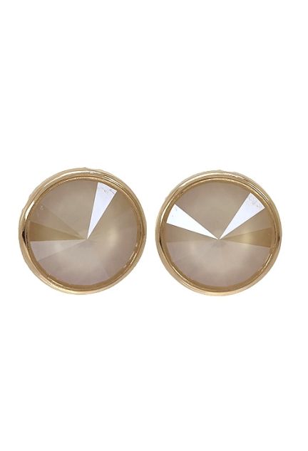 pendientes de plata chapada con cristal swarovski vista frontal 273_A2520-78T