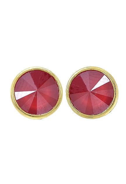 pendientes de plata chapada con cristales swarovski foto frontal 273_A2791-79T