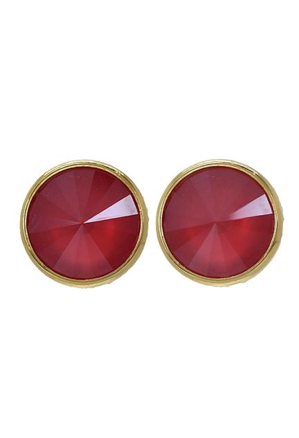 pendientes victoria cruz plata chapada foto de frente 273_A2520-79T