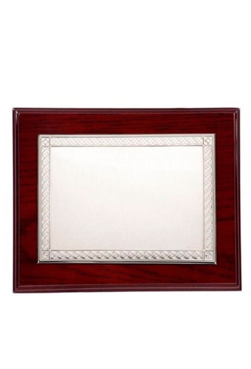 Placas homenaje personalizadas: 5 razones irresistibles para elegir el detalle perfecto Placa conmemorativa plata 135_P-2005-2P