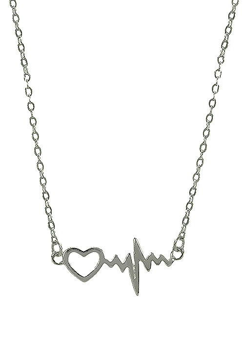 Gargantilla de plata corazón me pones a 1000  280_2030880