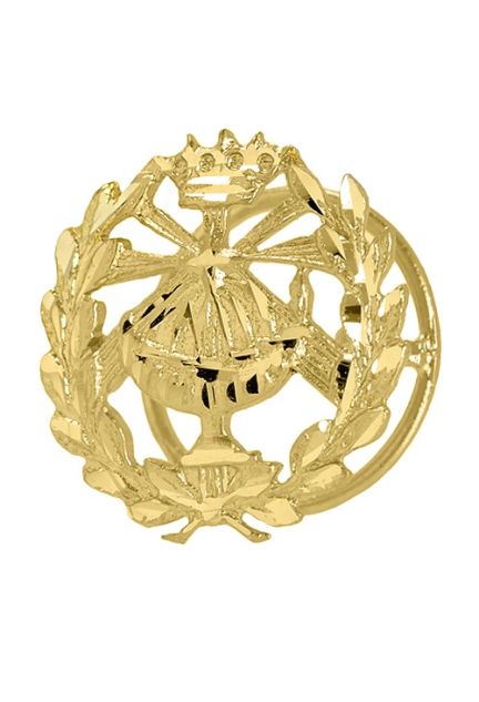 insignia oro amarillo 18 kilates quimicas precio especial joyeria online foto lateral 085_4268-QUI_01