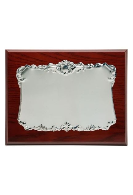 Placa de alpaca para homenaje 135_P-1162