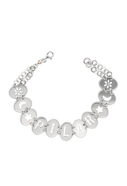 pulsera de plata con el nombre de pilar precio muy barato especial outlet joyeria online foto desde arriba 200_U2428-PILAR