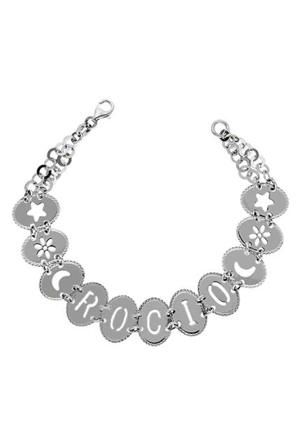 pulsera de plata con el nombre de rocio precio de ocasion muy barato para venta en joyeria online 200_U2428-ROCIO
