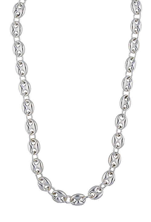 cadena de plata eslabones calabrote vista frontal precio barato joyeria online 240_RF-381-G