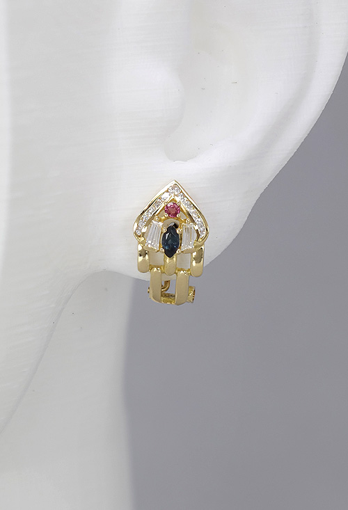 Conjunto oro 18k sortija pendientes y gargantilla 038_LO-021-19MY03-11-17 conjunto oro amarillo 18 kilates sortija pendientes y gargantilla precio especial venta online vista pendientes en maniqui 038_LO-021-19MY03-11-17_05